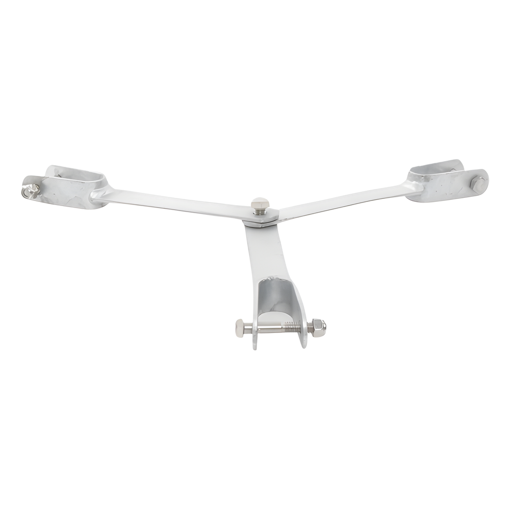 Brida para sujeción de retenida compatible con tramos STZ30G, Galvanizado por Inmersión en Caliente.