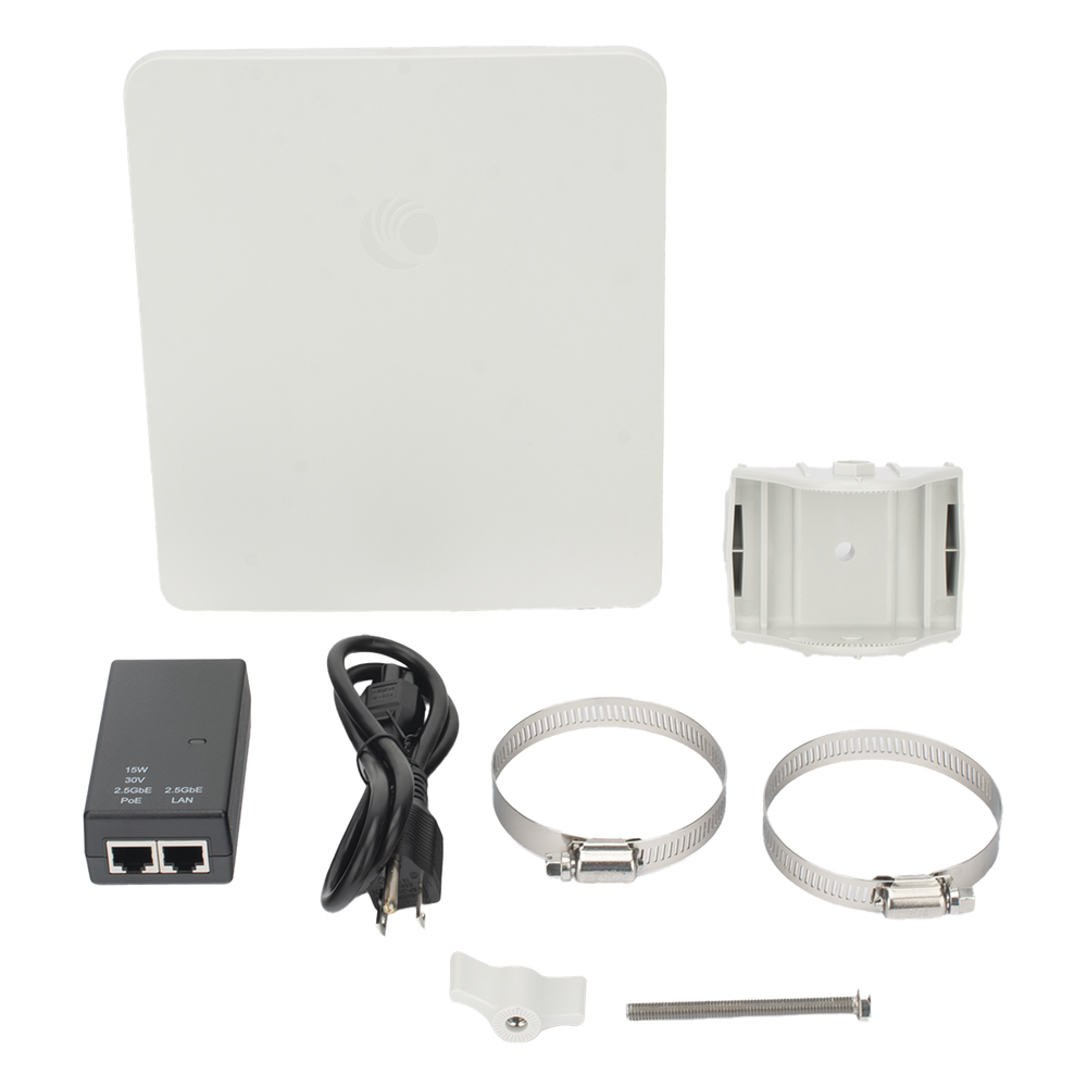 1 Gbps de capacidad / Suscriptor en 5 GHz / Force 4518 / 5 GHz / Antena Panel 18 dBi / Canales 20-40-80 MHz / MIMO 2x2 para una comunicación sin intermitencia / IP55 / PoE Incluido / Garantía 3 Años / (C050940C131A)