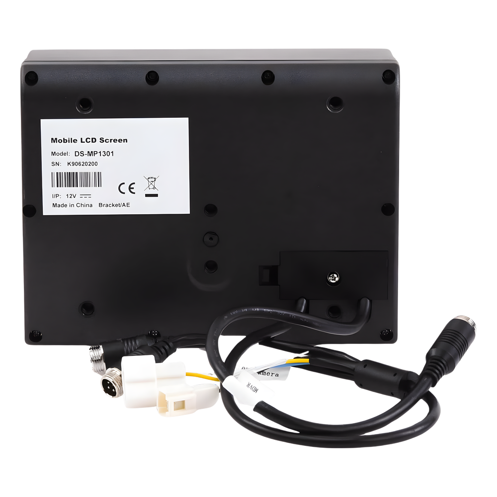 Monitor y Botones de 7" LCD / Compatible con DVR Móvil HIKVISION / Conector Tipo Aviación