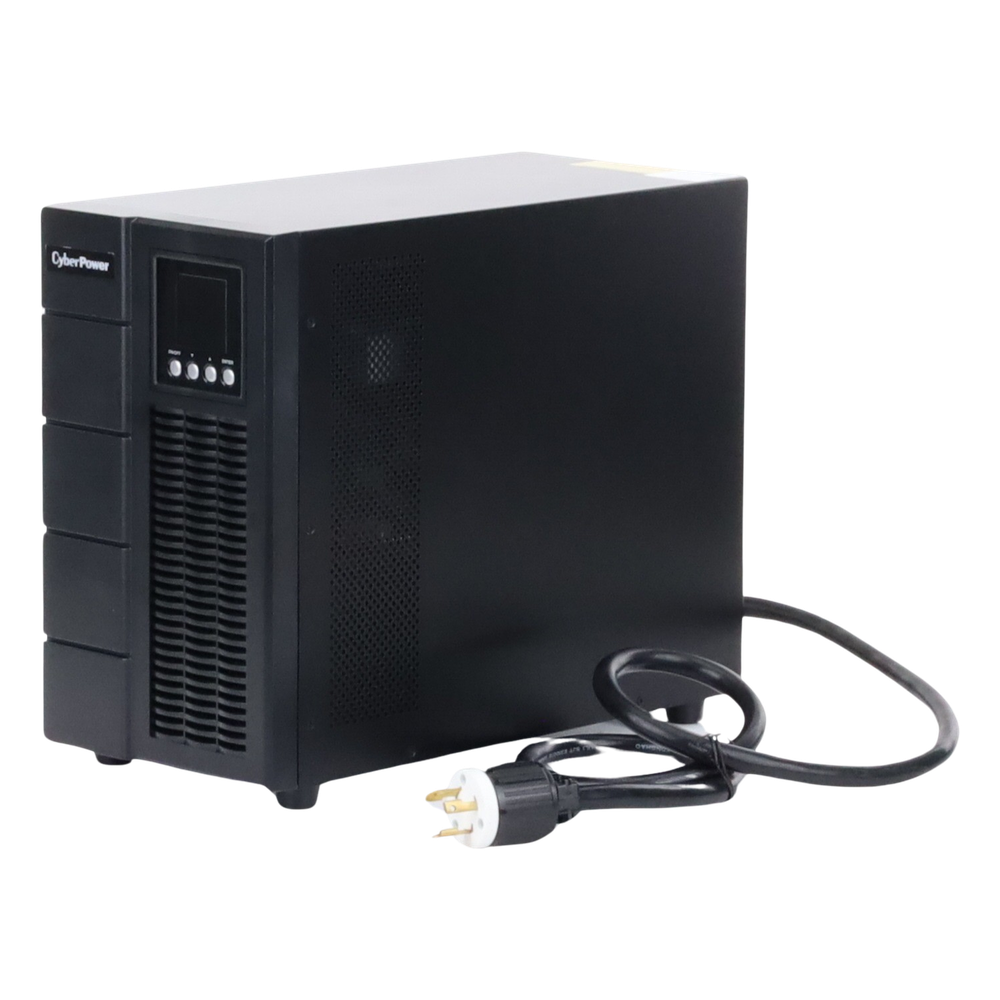 UPS de 3000 VA/2700 W, Online Doble Conversión, Entrada 120 Vca NEMA L5-30P, Onda Senoidal Pura, Tipo Torre, Con 4 Tomas NEMA 5-20R y 1 Block Hardwired