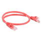 Cable de Parcheo UTP Cat6 - 0.5 Metros (1.64 Pies) - Rojo