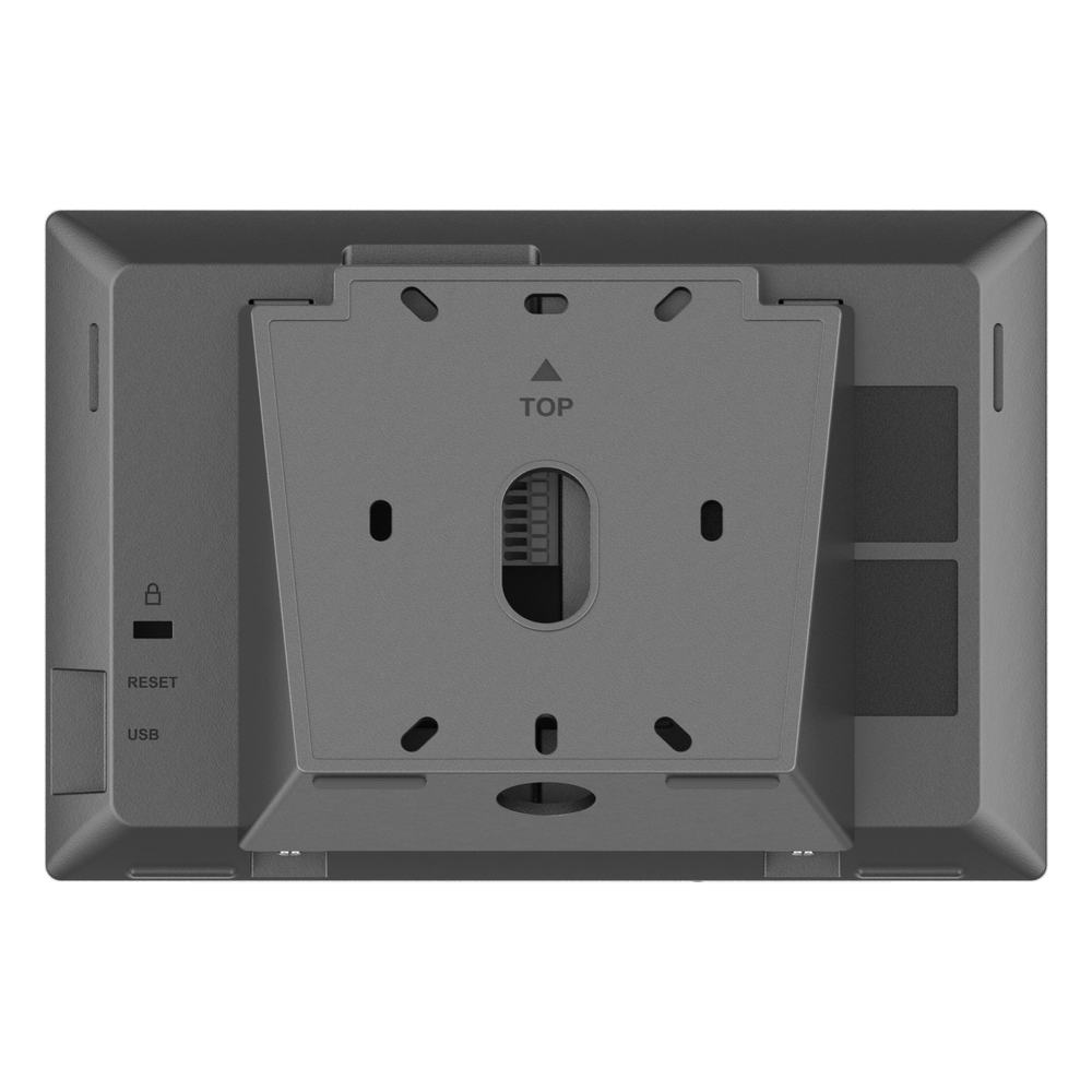 Estación de Intercomunicación SIP con Wi-Fi 6, Bluetooth y Control Total para Agendamiento de Salas y Edificios Inteligentes (Color Negro)
