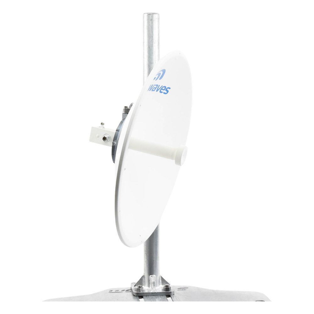 Antena Direccional de alto desempeño, Dimensiones (2 ft), Ganancia de 29 dBi, 4.9-6 GHz, Conectores N-hembra, Fácil instalación, Preensamblada, Montaje incluido