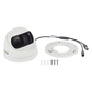 [ColorVu + Panoramica + Dual Light] Turret TURBOHD 3K (5 Megapixel) / Micrófono Integrado / Visión 180° / Imagen a Color 24/7 / 40 mts Luz Blanca + 40 mts IR / Exterior IP67 / WDR