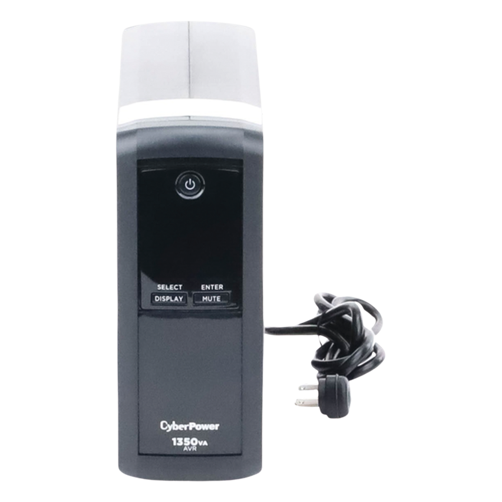 UPS de 1350 VA/815 W, Topología Línea Interactiva, Entrada 120 Vca NEMA 5-15P, Tipo Mini Torre, Con 10 Tomas NEMA 5-15R