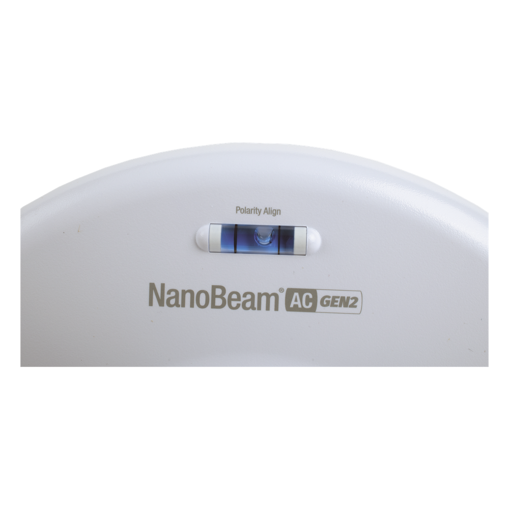 NanoBeam airMAX AC GEN2 CPE hasta 450 Mbps, 5 GHz ( 5150 - 5875 MHz) con antena integrada de 19 dBi