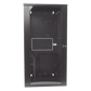 Gabinete PanZone de Montaje en Pared, de 19in, Puerta con Ventana de Seguridad, 26 UR, 635mm de Profundidad, Color Negro