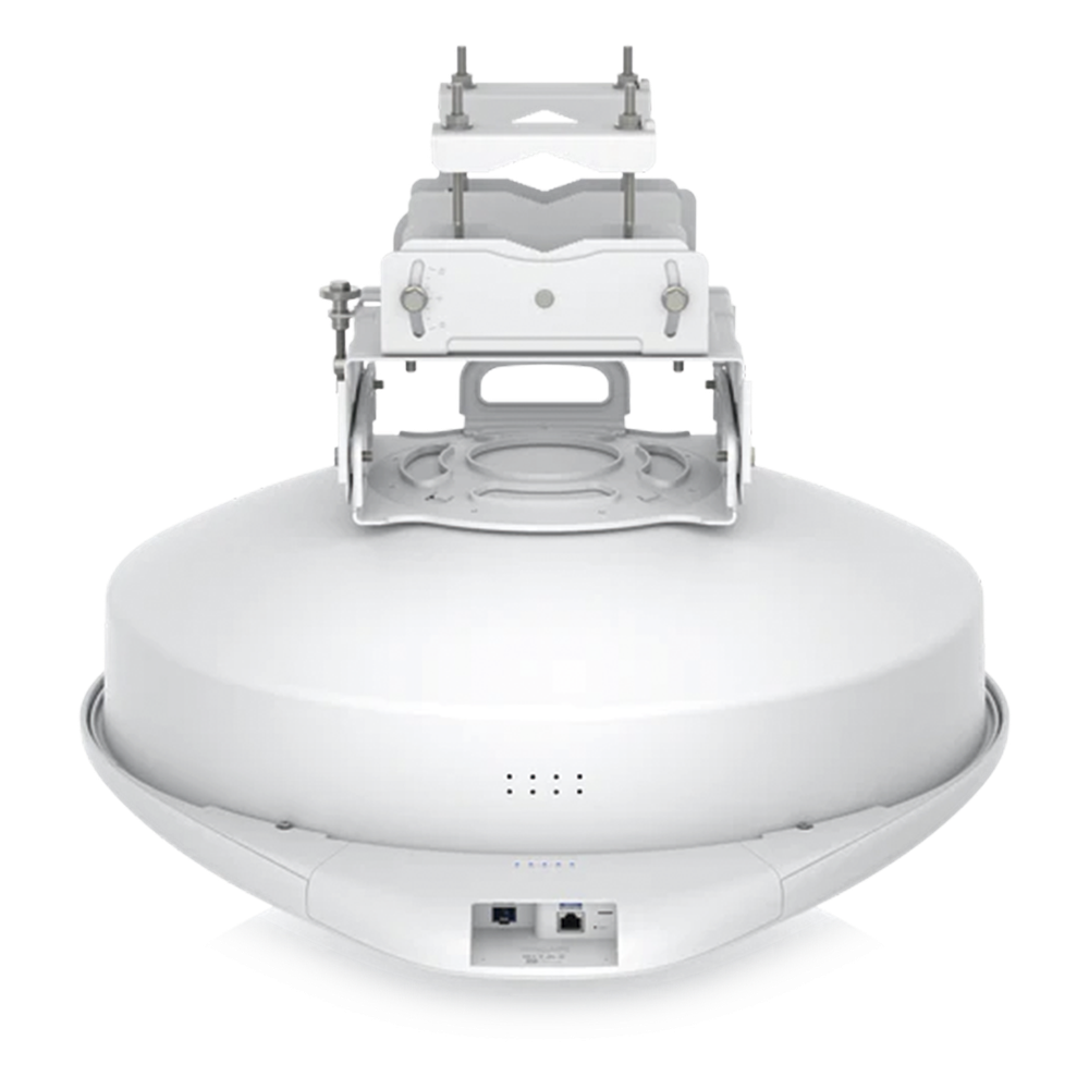 airFiber 60 XG Radio PtP 60 GHz (57–66 GHz) con Radio de Respaldo de 5 GHz, Para una Distancia de Hasta 4 km con Soporte SFP+
