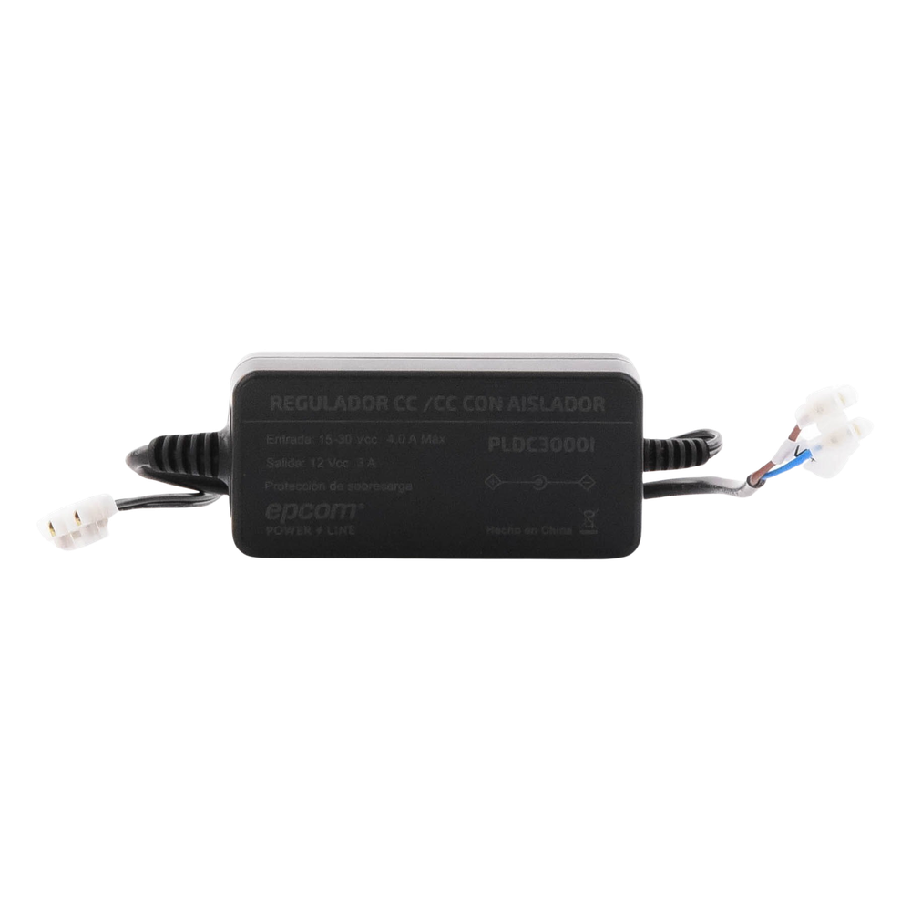 Convertidor de Voltaje con Aislador de 15-30 Vcc a 12 Vcc / 3 Amp Max.