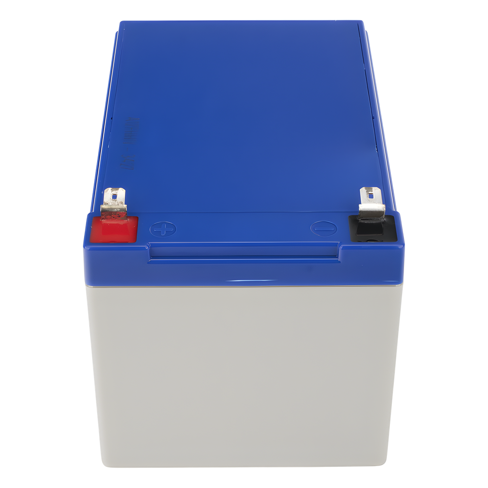 Batería de respaldo 12 V |  12 Ah |  AGM | Especial para Seguridad Electrónica | UPS | Sistemas de Emergencia | Vida útil 5 años | Terminales F1  + Adaptador F2