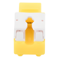 Módulo Jack Keystone Cat5e con Terminación 110 (Punchdown) para Faceplate - Color Amarillo