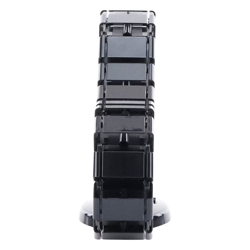 Portacable de Tipo Cadena para Escritorio / Organizador de Cables Vertical Articulado / 1200 mm (47.24 Pulgadas) de Longitud / Evita que los Cables se Enreden o Tensen al Momento de Elevar la Altura