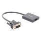 VGA Macho / Salida: HDMI Hembra / Resolución de 1080P@60Hz / Puerto Estéreo de 3.5 mm / Plug and Play, Sin Controlador / Longitud del Cable 15 cm (5.91 Pulgadas). / Incluye Cable de Alimentación USB / Incluye Cable de Audio de 3.5mm.