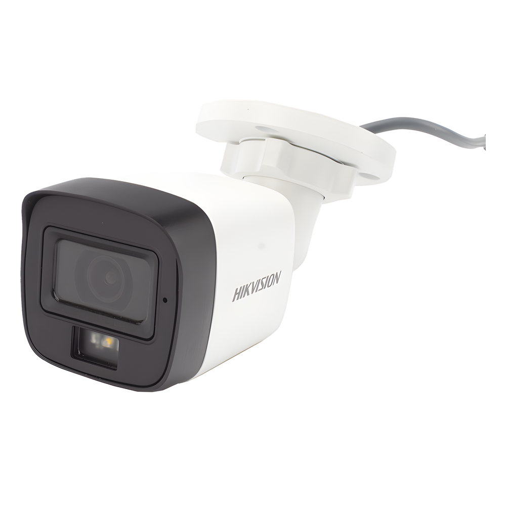 [Dual Light] Kit TurboHD 3K (5 Megapixel) / DVR 4 Canales / 4 Cámaras Bala para Exterior y Metal / Micrófono Integrado / Accesorios de Interconexión / Fuente de Poder