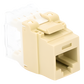 Conector Jack Estilo 110 (de Impacto), Tipo Keystone, Categoría 5e, de 8 Posiciones y 8 Cables, Color Marfil