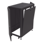 Gabinete Profesional para Telecomunicaciones de 24UR, 600 mm de Ancho x 1000 mm de Profundidad, Se envía el Gabinete Armado.
