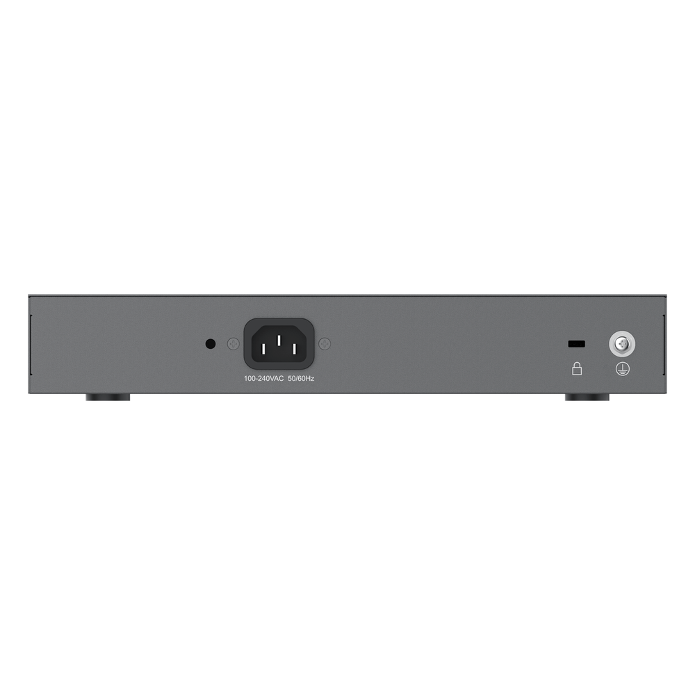 Switch PoE+ 16 Puertos Gigabit No Administrable / 8 puertos 10/100/1000 Mbps / 8 puertos PoE+ / hasta 145W