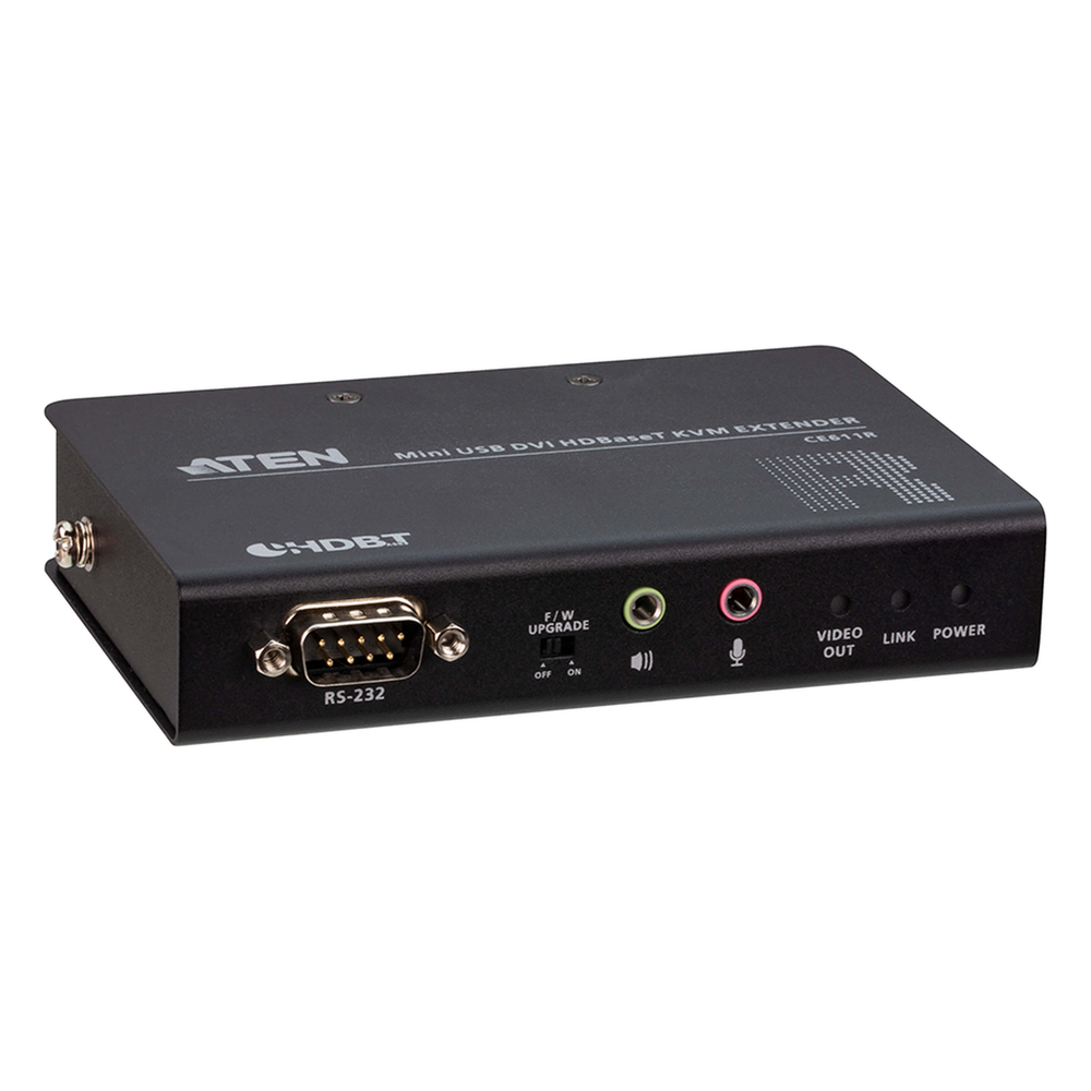 Extensor KVM HDBaseT™| DVI | USB | formato compacto (1920 x 1200 a 100m)