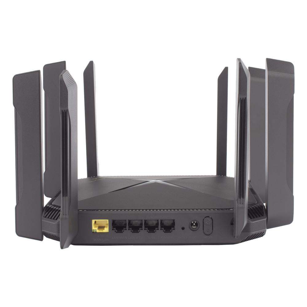 Home Router inalámbrico Wi-Fi 6 MESH , Diseñado para GAMING con doble puerto WAN Gigabit para Sumar Ancho de banda, 4 puertos LAN Gigabit., WI-FI 6 2x2 doble Banda