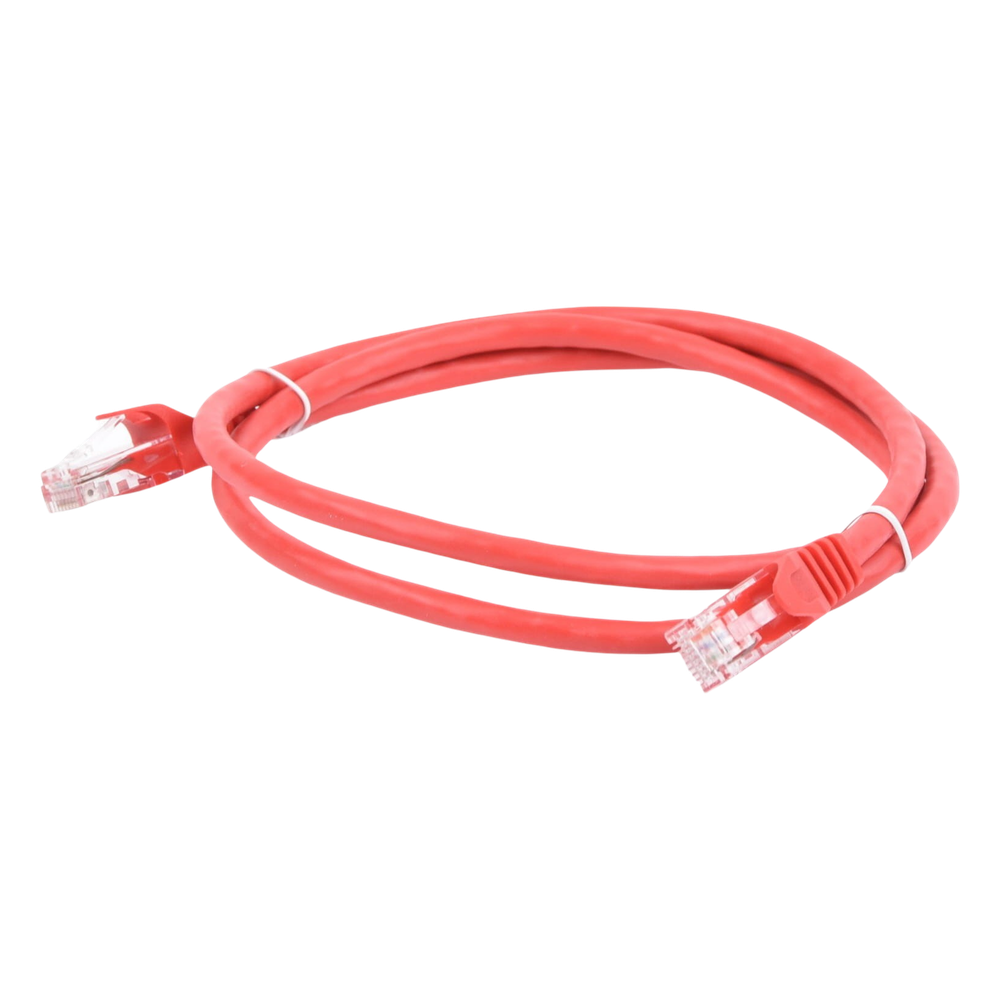 Cable de Parcheo UTP Cat6 - 1 Metro (3.28 Pies) - Rojo