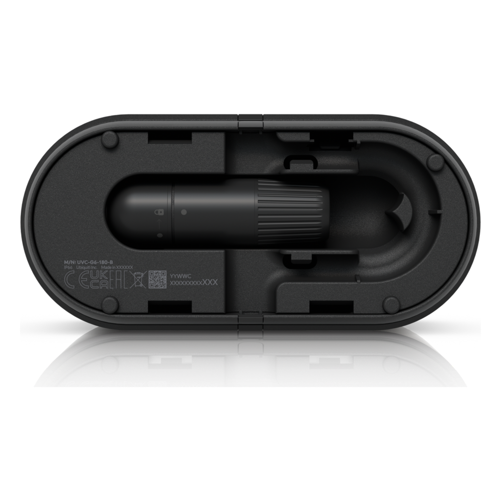 UniFi Protect G6 180 – Cámara PoE+ Dual Sensor de 16 MP para Interior/Exterior con Motor de IA Multi-TOPS y Cobertura Panorámica de 180°