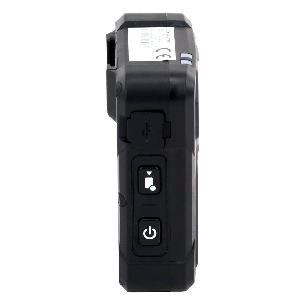 Body Camera Portátil / Grabación a 2K (4 Megapixel)  / Fotos de Hasta 40 Megapixel / IP67 / H.265 / 64 GB de Almacenamiento / Microfono Integrado / GPS