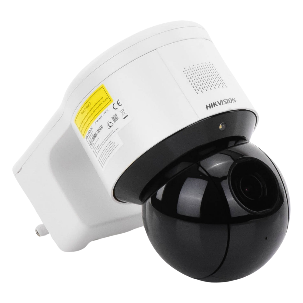 Domo PTZ IP 4 Megapixel / 4X Zoom Óptico / 50 mts IR EXIR / ACUSENSE / Luz Estroboscópica / Sirena Integrada / WDR 120 dB / PoE+ / IP66 / Ultra Baja Iluminación / Micrófono y Bocina Interconstruido / Micro SD