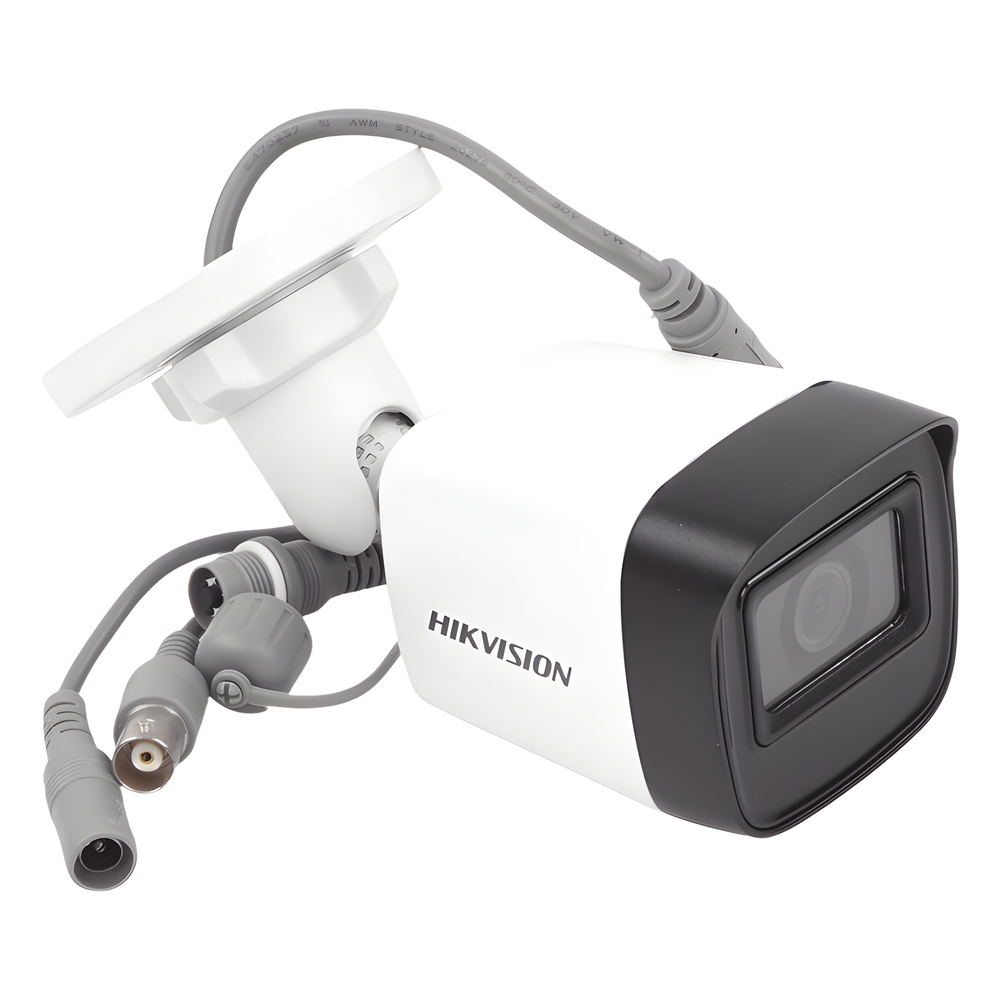 Bala TURBOHD 2 Megapixel (1080p) / Gran Angular 99° / Lente 2.8 mm / 30 mts IR EXIR / Exterior IP67 / 4 Tecnologías / dWDR / Metal