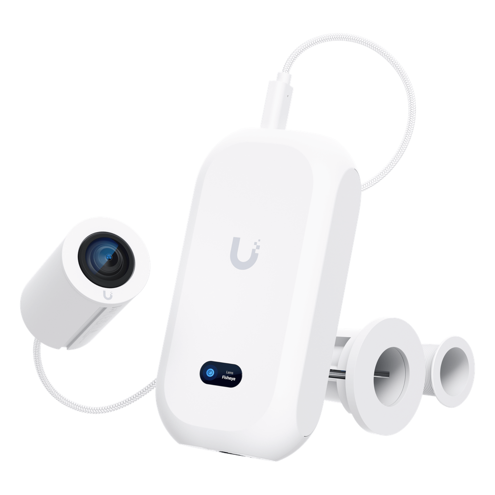 Sistema de Vigilancia UniFi Protect AI Theta, Resolución 4K 360°, IA Avanzada, Lente Desmontable, PoE