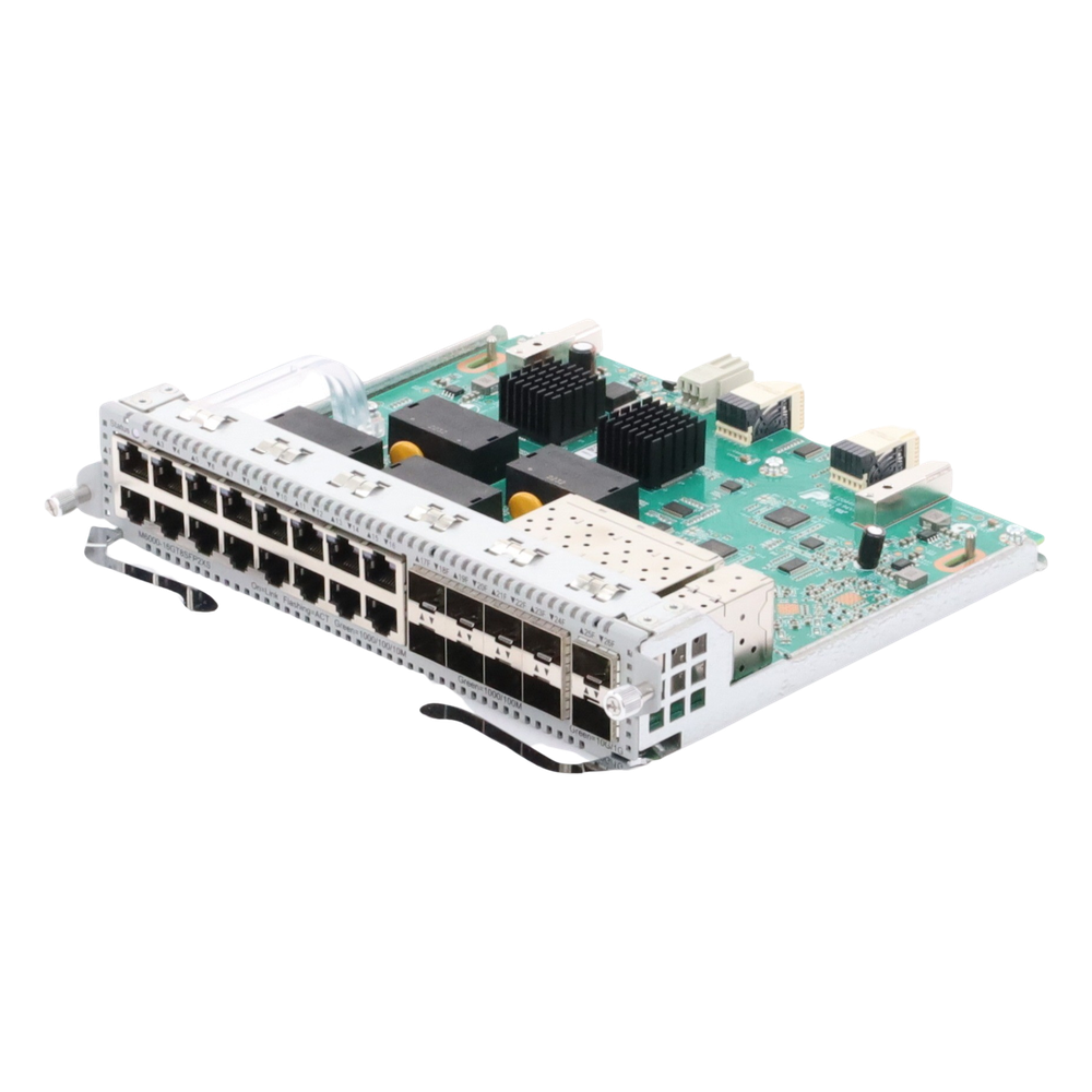 Tarjeta de Red con 16 puertos RJ45 1Gb, 8 puertos SFP 1Gb y 2 puertos SFP+ 10Gb para Chasis RG-NBS6002