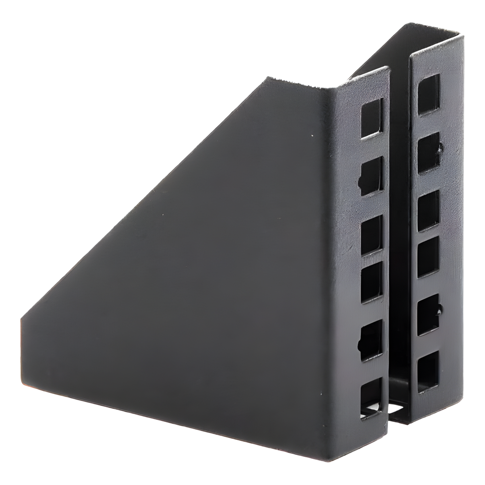 Par de Sujetadores para Instalación de Equipo Rackeable en Placa o Pared (hasta 2U), Puede soportar 10 Kg