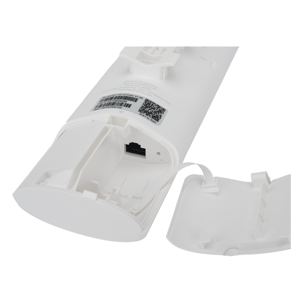 Punto de Acceso Mesh Wi-Fi 6 para Exterior IP65, Tamaño Reducido, Largo Alcance Doble Banda hasta 512 Usuarios, ancho de banda de hasta 3 Gbps
