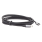Cable USB-C a USB-C | 2 Metros (6.56 Pies) | Transferencia de Datos de 480 Mbps | Carga Rápida de Hasta 60W | QC 4.0/3.0/2.0 | PD3.0 | FPC | AFC | Protección Integrada | Caja de Aluminio | Nylon Trenzado | Color Negro