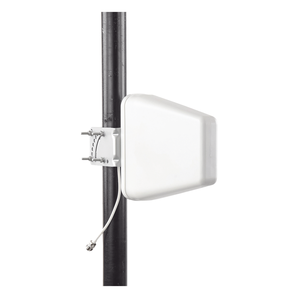 Antena Direccional de Banda Ancha de Alto Desempeño, 698-960 MHz / 1695-2700 MHz, conector N hembra. 50 Ohm de impedancia.