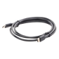 Cable USB-C a USB-C | 1 Metro | Carga Rápida de hasta 60W | Transferencia de datos de 480 Mbps | PD3.0 | QC 4.0/3.0/2.0 | FPC | AFC | Duradero y Flexible| Caja ABS | Cubierta de TPE | Color Negro.