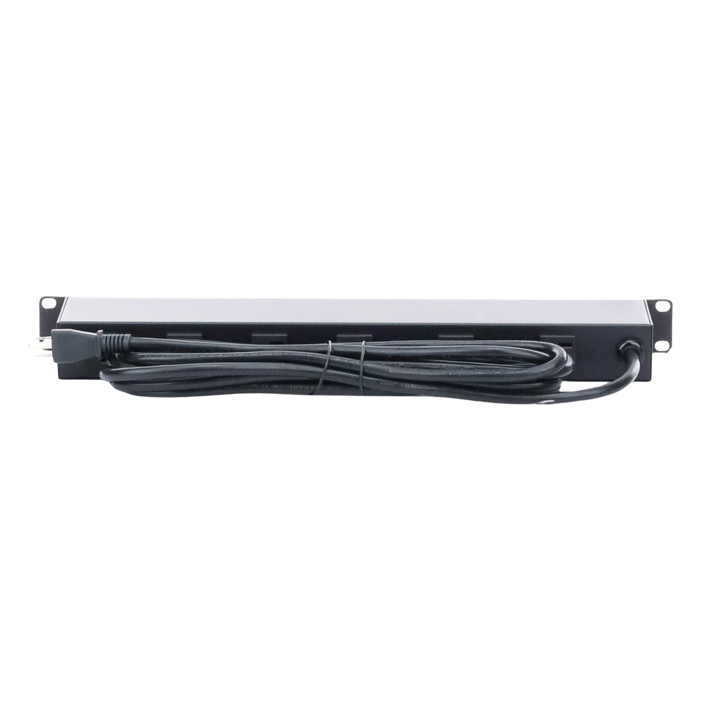 Protector Contra Sobretensiones de 120 VCA, 15 A, 12 Salidas, Montaje en Rack 1U, Servidores Montados en Rack, Sistemas de Voz, Controladores, Equipos de Video Vigilancia