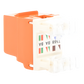 Conector Jack Estilo 110 (de Impacto), Tipo Keystone, Categoría 6, de 8 Posiciones y 8 Cables, Color Naranja