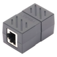 Acoplador (Extensor de Cable Ethernet RJ45 a RJ45) | 1000Mbps | Compatibilidad con Cat7 Cat6A Cat6 Cat5e | Compatible con POE | Ignífugo | ABS