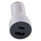 Cargador de Auto 52.5W | Puerto USB-A y USB-C | Carga Rápida | Compatible con Vehículos de 12 y 24 VCD | PD3.0 + QC3.0 | Chip Inteligente | Diseño Compacto Mayor Eficiencia Energética | Caja de Aluminio