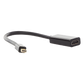 Convertidor Mini Display Port a HDMI / 4K@30Hz / Thunderbolt / Blindaje Interno Múltiple / Carcasa ABS / Longitud de 25 cm (9.84 pulgadas)