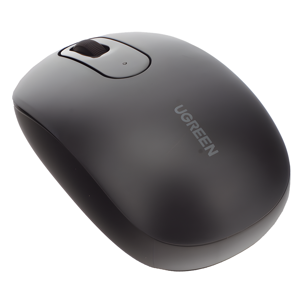 Mouse Inalámbrico 2.4G 800/1200/1600/2400 DPI | Función de 3 botones | Alcance 10m | Silencioso |  Ergonómico | Anti-caída y Anti-interferencias | Batería Alcalina AA incluida  | Midnight Blue.