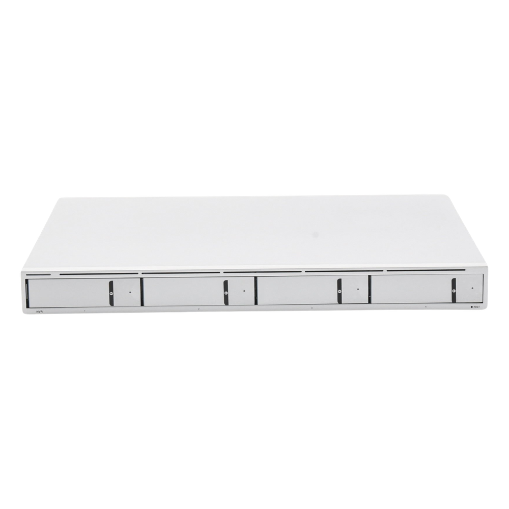NVR Empresarial UniFi Protect de 4 Bahías de Disco Duro, recomendado para hasta 50 cámaras Full HD