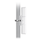 Gabinete de Exterior para Switch Ubiquiti USW-Flex con Montaje en Poste e Inyector PoE 60W