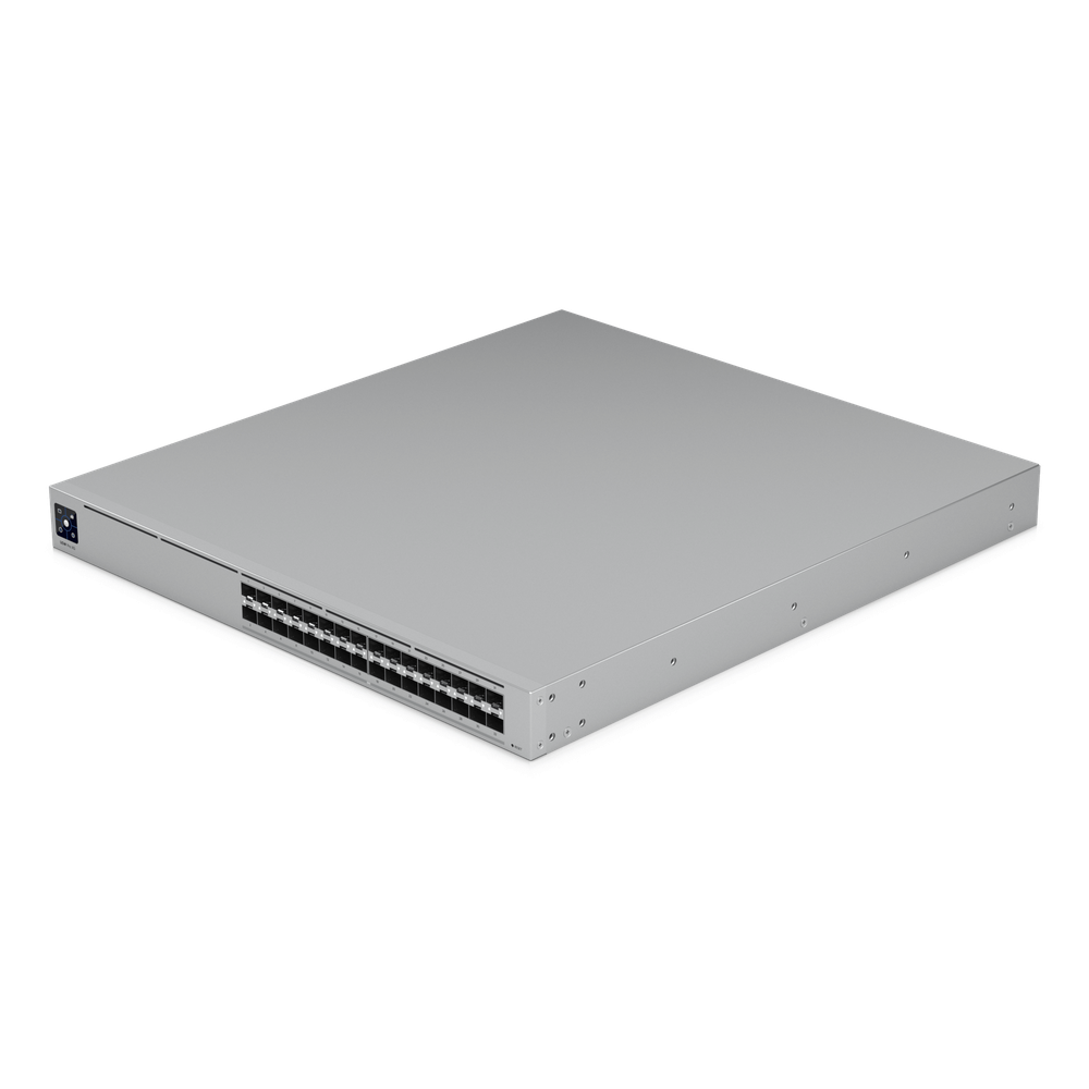 Switch Pro XG Aggregation de 25G con 32 puertos SFP28, Capacidad de Switching de 1.6 Tbps, Funciones Layer 3, Respaldo de Energía USP RPS y Etherlighting™.