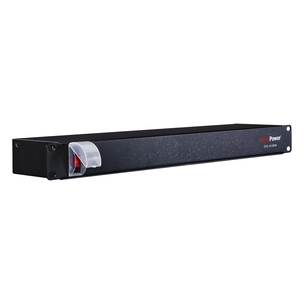 PDU Básico Para Distribución de Energía, Con 10 Tomas NEMA 5-15R Traseras, 1UR, 15 Amp, 120 Vca