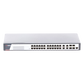 Switch Gigabit PoE+ / Administrable / 24 Puertos 1000 Mbps PoE+ / 4 Puertos 1000 Mbps + 4 Puertos SFP de Uplink / 370 Watts / Soporta IGMP