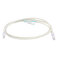 Cable de Parcheo UTP Categoría 6, con Plug Modular en Cada Extremo - 1.5 Metros (4.92 Pies) - Blanco Mate