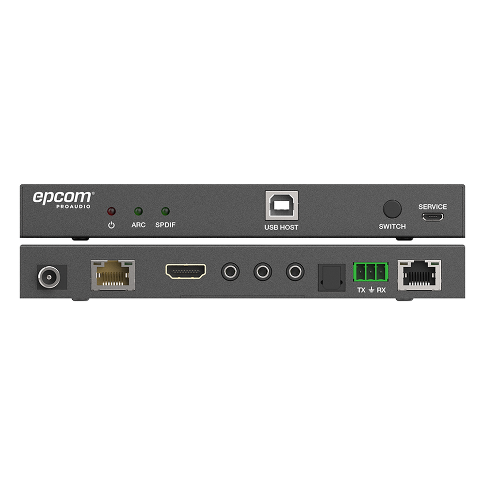 Kit Extensor HDMI | 4K2K@60HZ | HDR 4:4:4 | HDBaseT | 100M | Salida de Audio | HDCP 2.2 | IR Bidireccional | Admite la función USB KVM