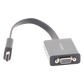 Adaptador HDMI a VGA / Resolución 1080P / Audio 3.5mm / Con Puerto Micro USB para Alimentación / Plug & Play / No Requiere Controlador / ABS / Flexible y Duradero
