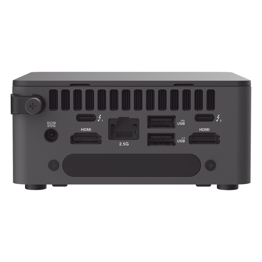 Mini PC NUC Barebone / Core i5 -1340P / WiFi 6E y 2.5 GbE / Bluetooth / No incluye Memoria RAM, SSD y S.O. /  Incluye Fuente